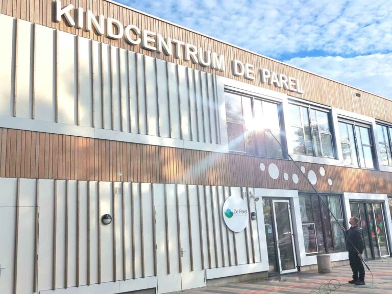 Kindcentrum De Parel gereinigd door Multiservice de Jong