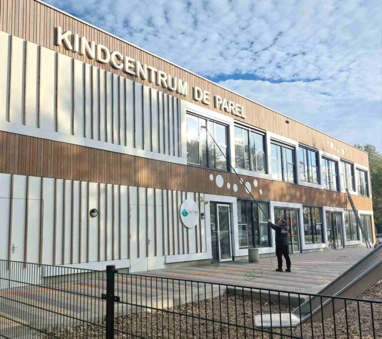 Een schoon en verzorgde basisschool